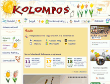 Tablet Screenshot of kolompos.hu